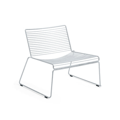 Hee Hot Galvanised Lounge Chair Low by HAY 