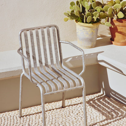 Palissade Armchair by HAY - Galvanised