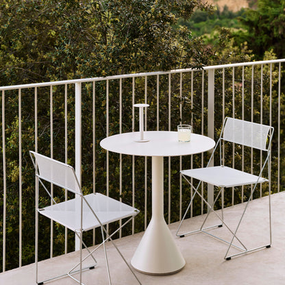 Palissade Cone Table by HAY - D70 / Cream White