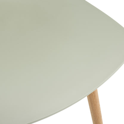 About A Chair AAC 12 - Pastel Green 2.0 Shell / Lacquered Oak Base