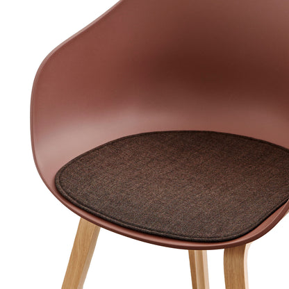 About A Chair (AAC) Seat Pads by HAY - Soft Brick Shell / Remix 356 Seat Pad