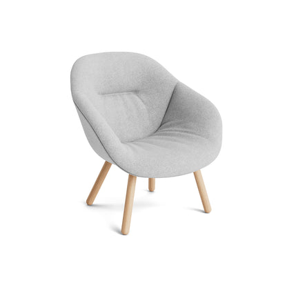 About A Lounge Chair - AAL 82 Soft by HAY / Divina Melange 120 / Soaped Oak Base