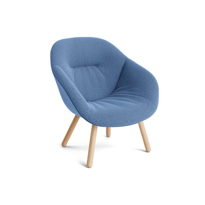 About A Lounge Chair - AAL 82 Soft by HAY / Re-wool 758 / Soaped Oak Base