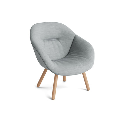 About A Lounge Chair - AAL 82 Soft by HAY / Remix 123 / Lacquered Oak Base