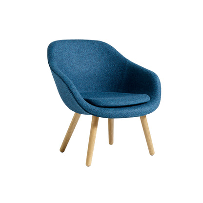 About A Lounge Chair - AAL 82 by HAY / Divina MD 873 / Lacquered Oak Base