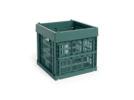 Colour Crate Cube by HAY - Dark Green
