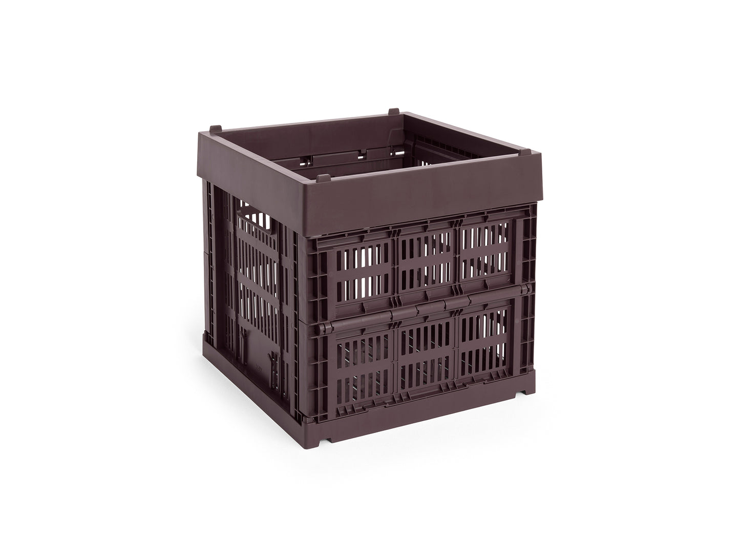 Colour Crate Cube by HAY - Bordeaux