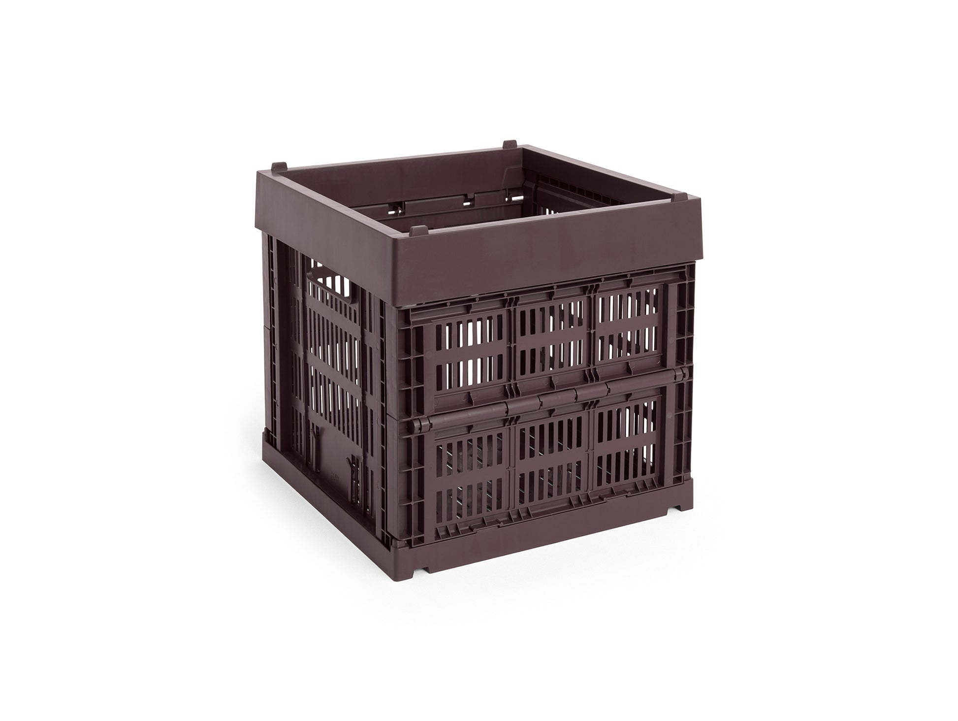 Colour Crate Cube by HAY - Bordeaux