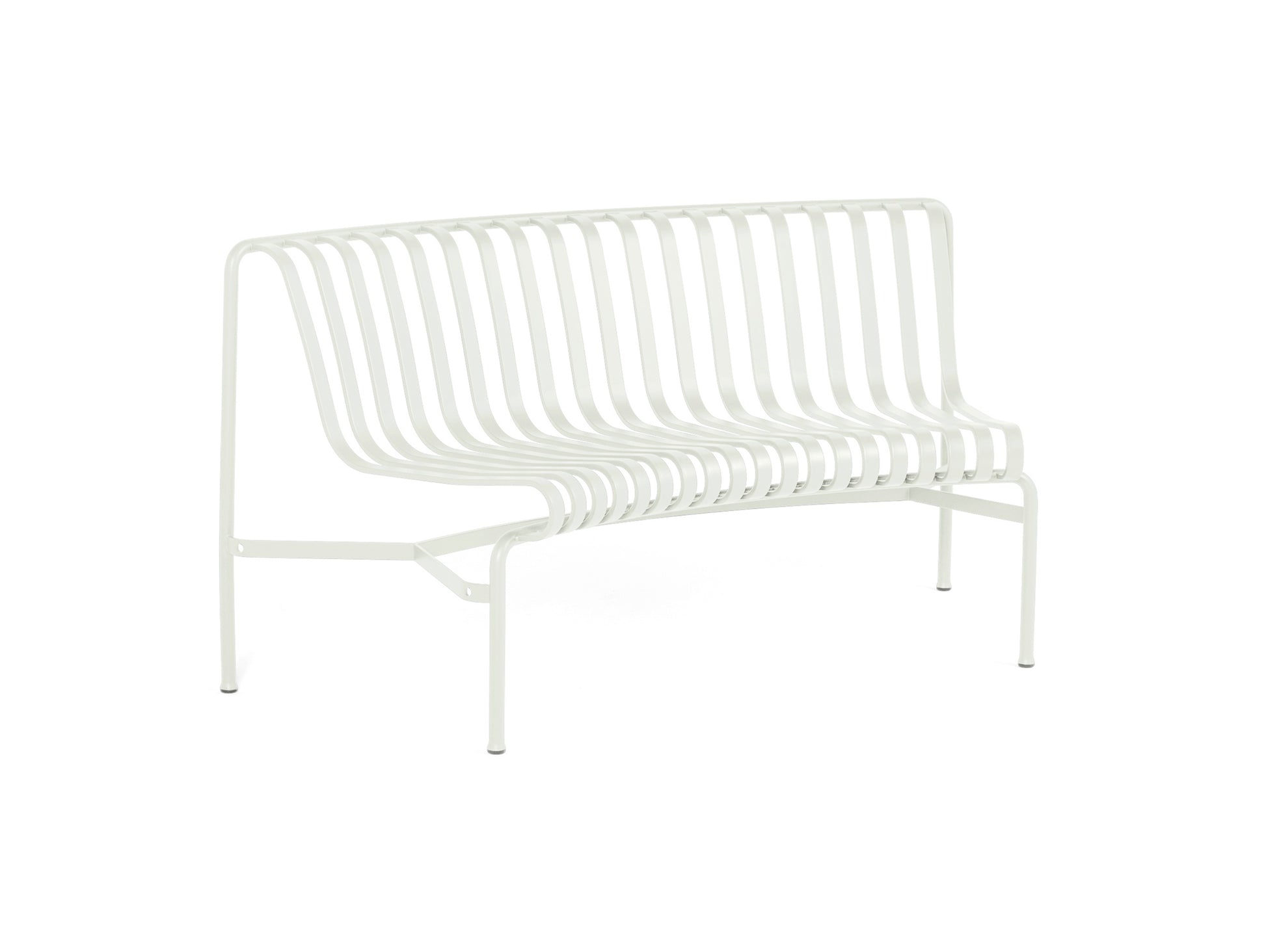 Palissade Park Dining Bench Add Ons by HAY - Inward Facing / Cream White