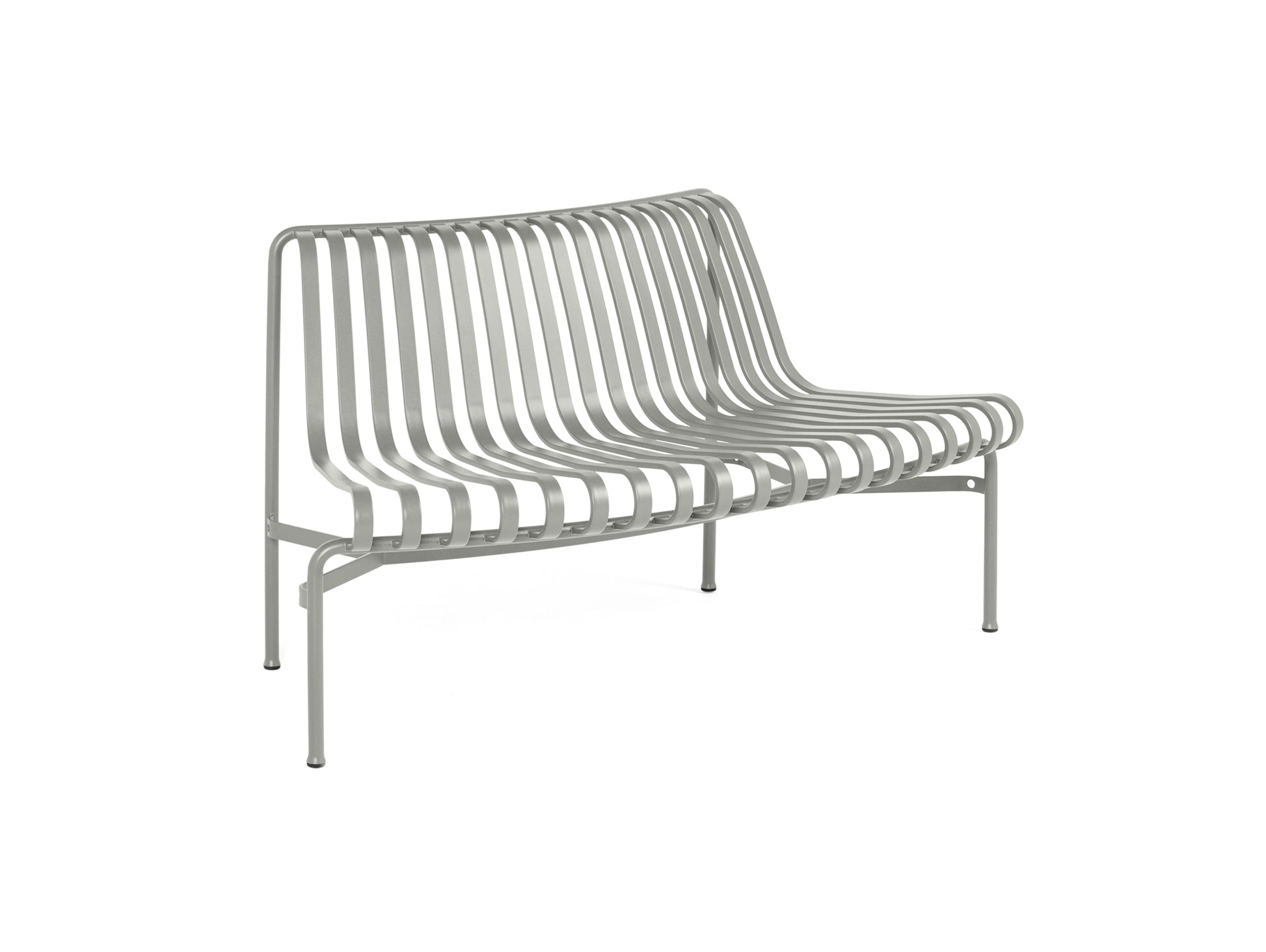 Palissade Park Dining Bench Add Ons by HAY - Outward Facing / Sky Grey
