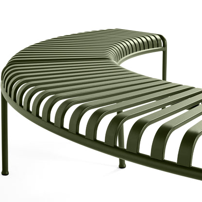 Palissade Park Bench by HAY - Olive