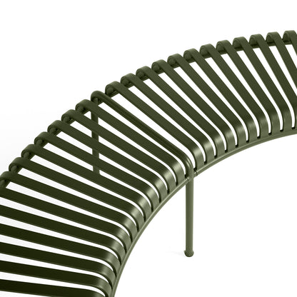 Palissade Park Bench by HAY - Olive