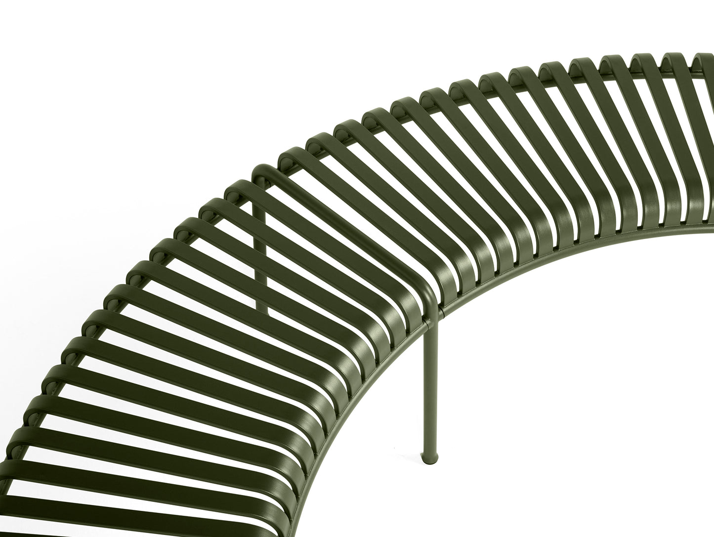 Palissade Park Bench by HAY - Olive