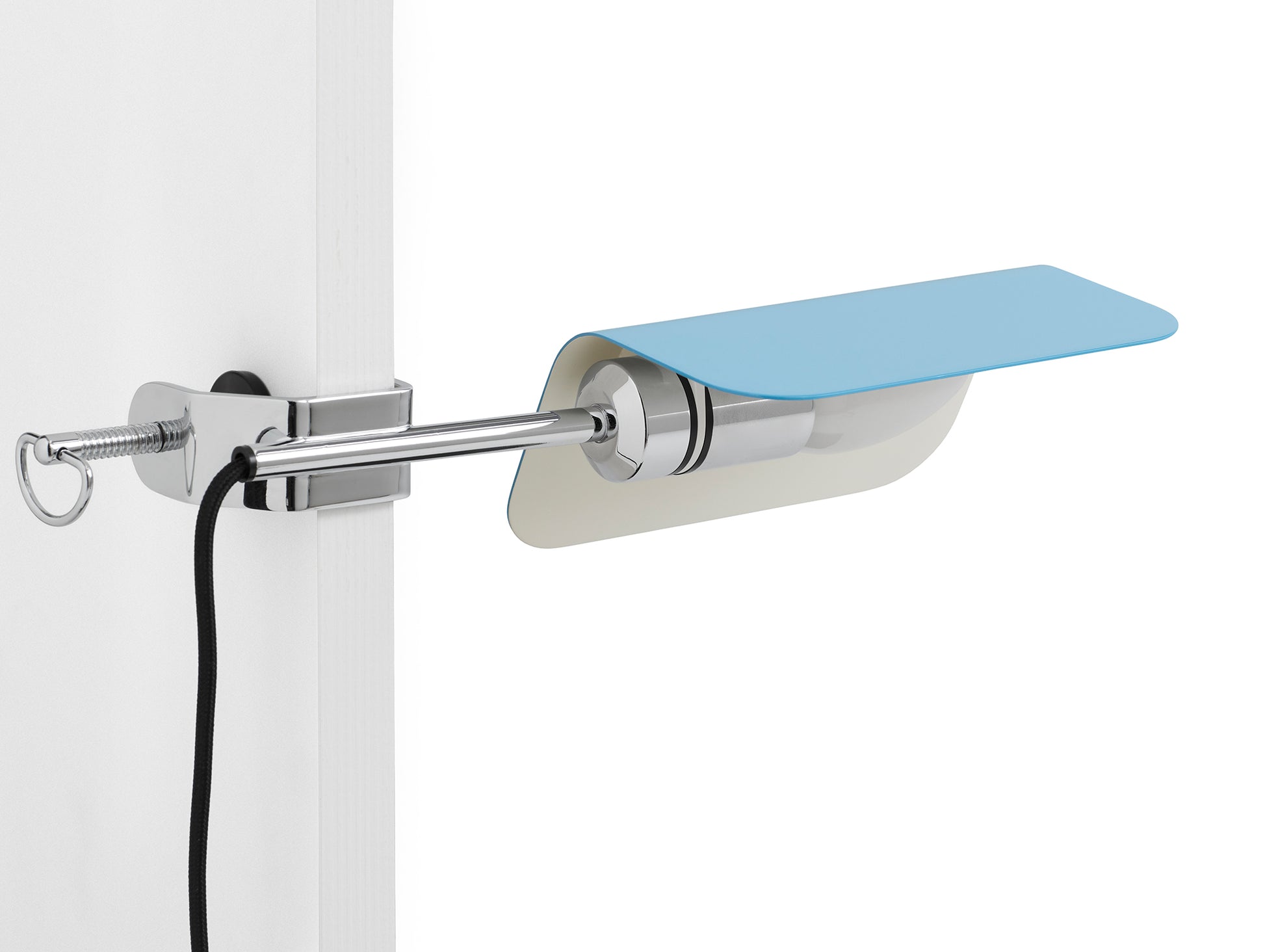 Apex Clip Lamp by HAY - Pastel Blue