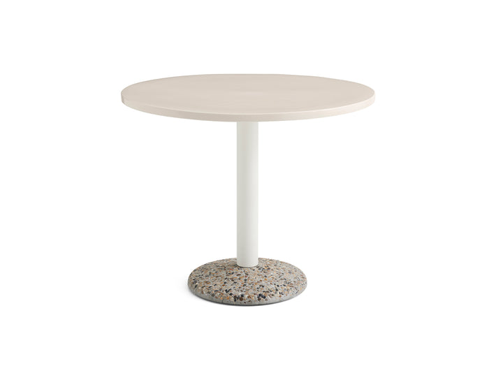 Ceramic Table by HAY - D90 cm / Warm White