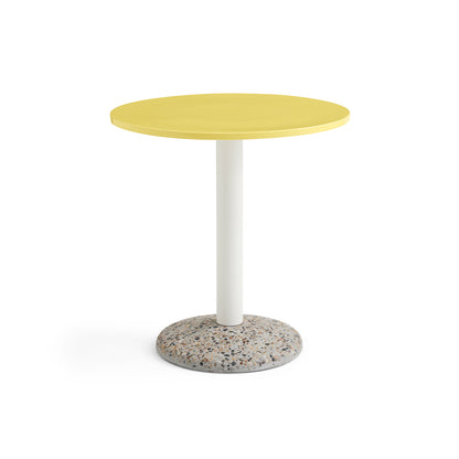 Ceramic Table by HAY - D70 cm / Bright Yellow