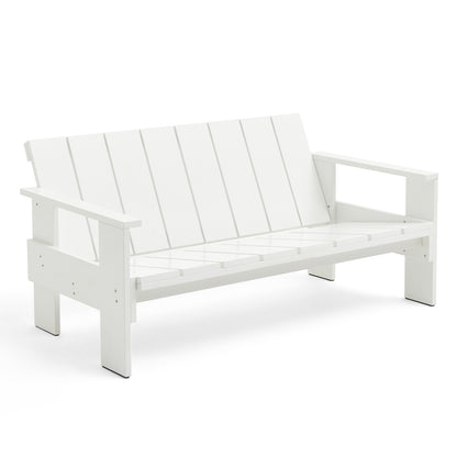Crate Lounge Sofa by HAY - White Lacquered Pinewood