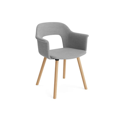 Layout Armchair 224 by HAY - Lacquered Oak Base / Mode 008