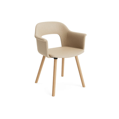 Layout Armchair 224 by HAY - Lacquered Oak Base / Hallingdal 65 220