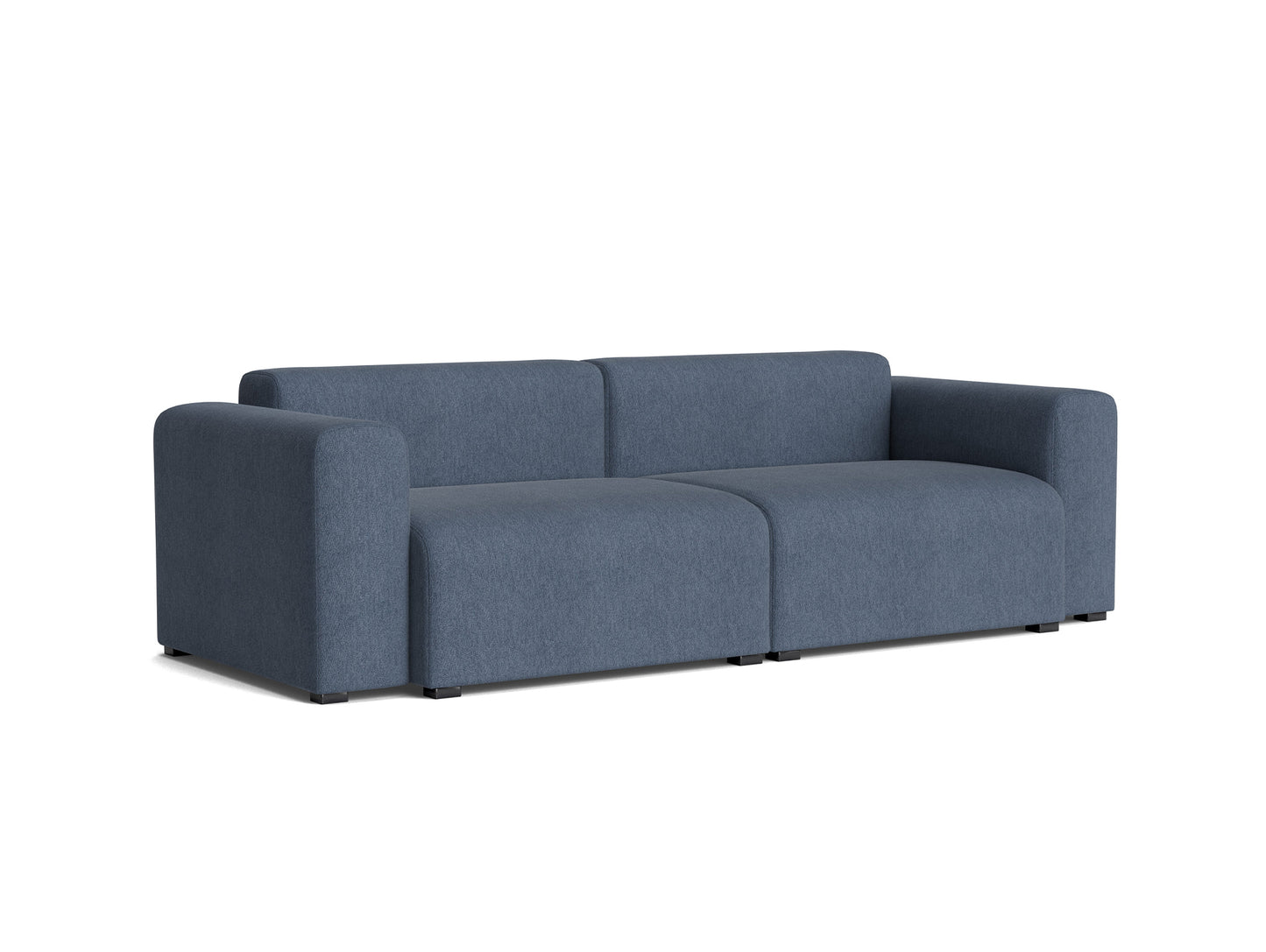 Mags 2.5 Seater Sofa (Low Armrest) by HAY - Turf Blue Grey
