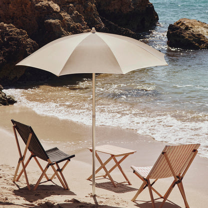 Terrazza Parasol by HAY - Octagon / Off White and Grey