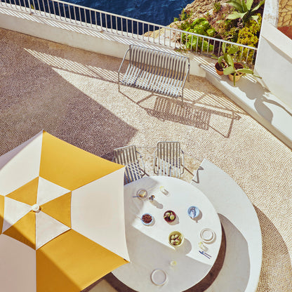 Palissade Armchair by HAY - Galvanised
