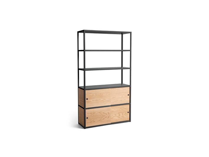 New Order Shelving - Combination 503 by HAY - Charcoal