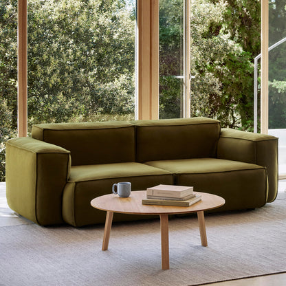 Mags Soft Sofa (Low Armrest) with Removable Cover - Individual Modules by HAY -  Steelcut 3 985