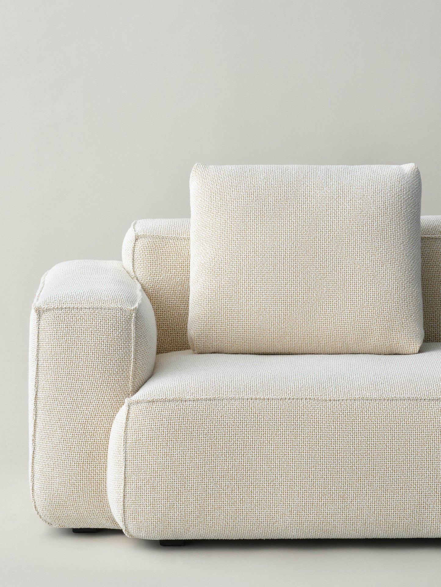 Mags Soft 3 Seater Sofa (Low Armrest) with Removable Cover by HAY - Tartaglia 857  (Not available in UK)