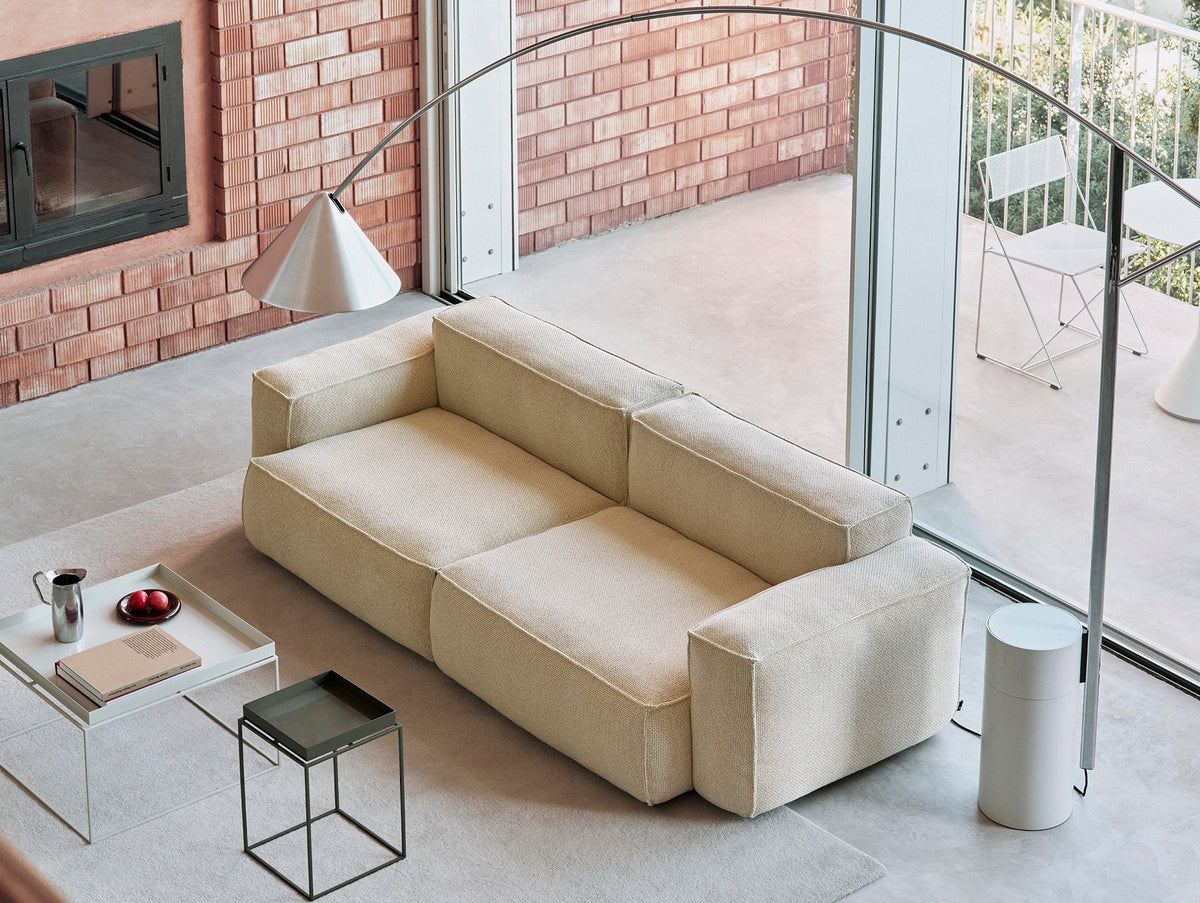 Mags Soft Sofa (Low Armrest) with Removable Cover - Individual Modules by HAY -  Tartaglia 857 (Not available in UK)