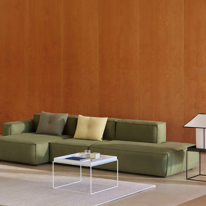 Mags Soft 3 Seater Sofa (Low Armrest) with Removable Cover by HAY - Combination 4 Left / Linara 100