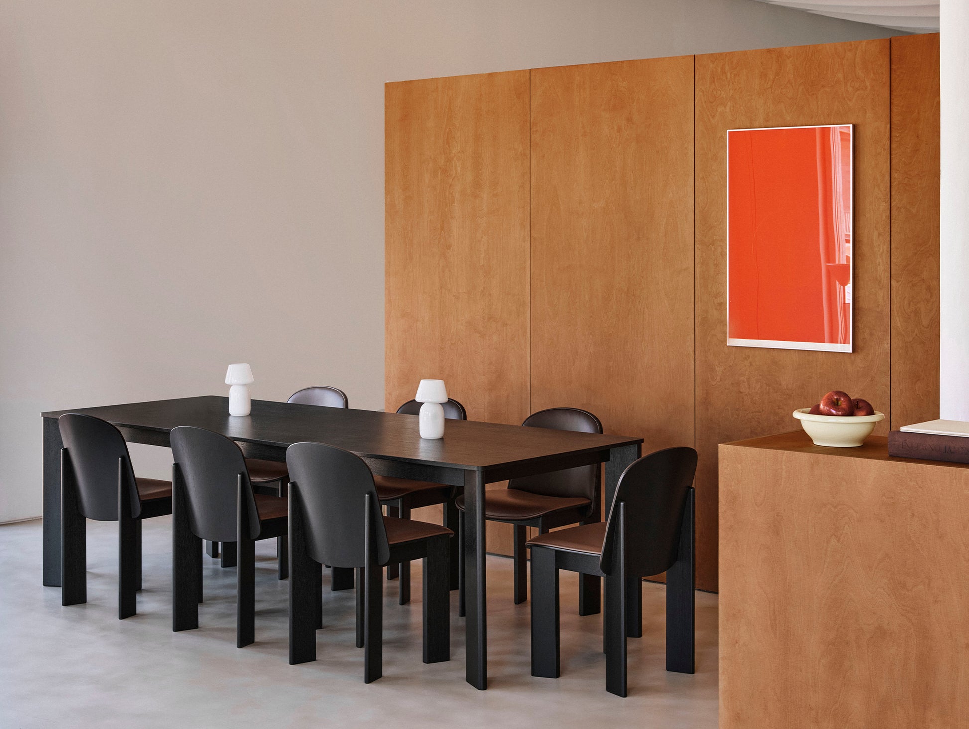 Chisel 65 Chair Front Upholstery by HAY  