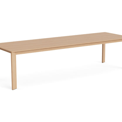 Chisel 30 Table Rectangular by HAY -  L300 / Lacquered Oak Veneer
