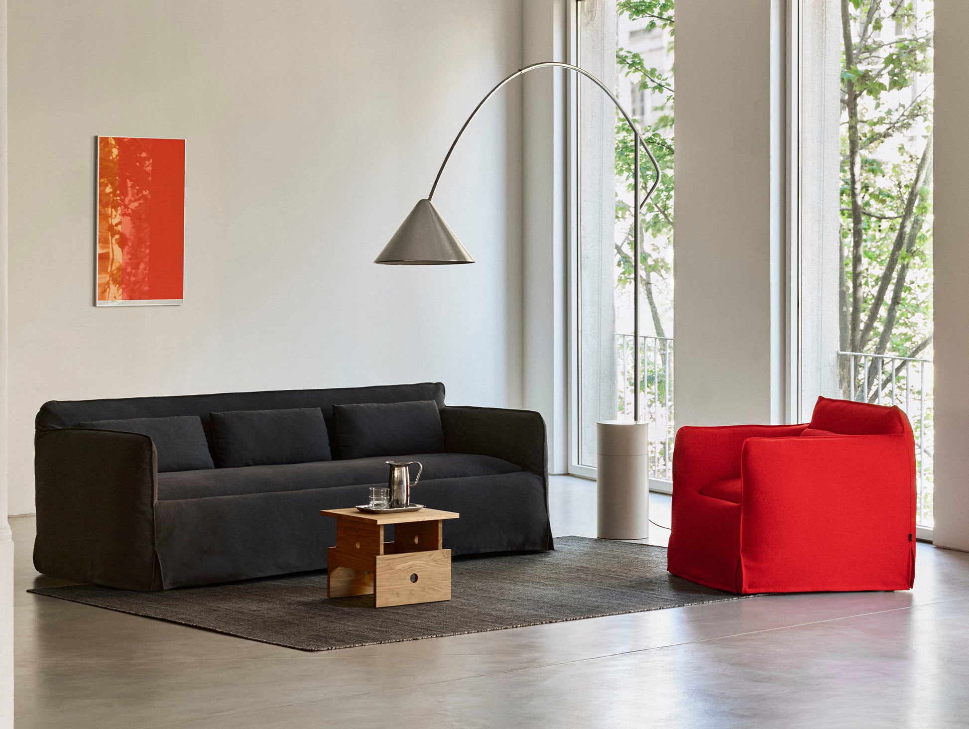 Mimi 3-Seater Sofa by HAY  - Osumi 07