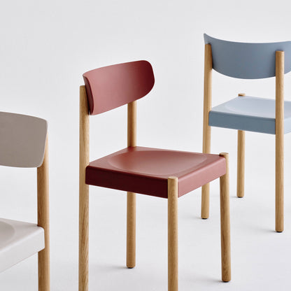Pack Chair 10 by HAY - Hull Red / Oiled Oak