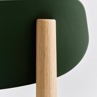 Pack Chair 10 by HAY - Palm Green / Oiled Oak