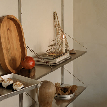 Shelf Library Stainless Steel by Frama