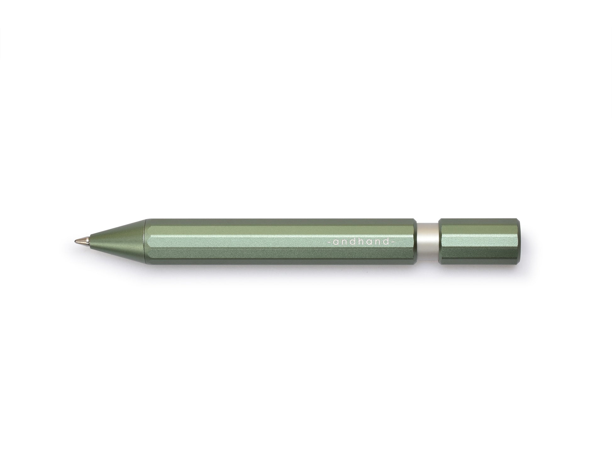 Aspect Retractable Pen by Andhand - Forest Green