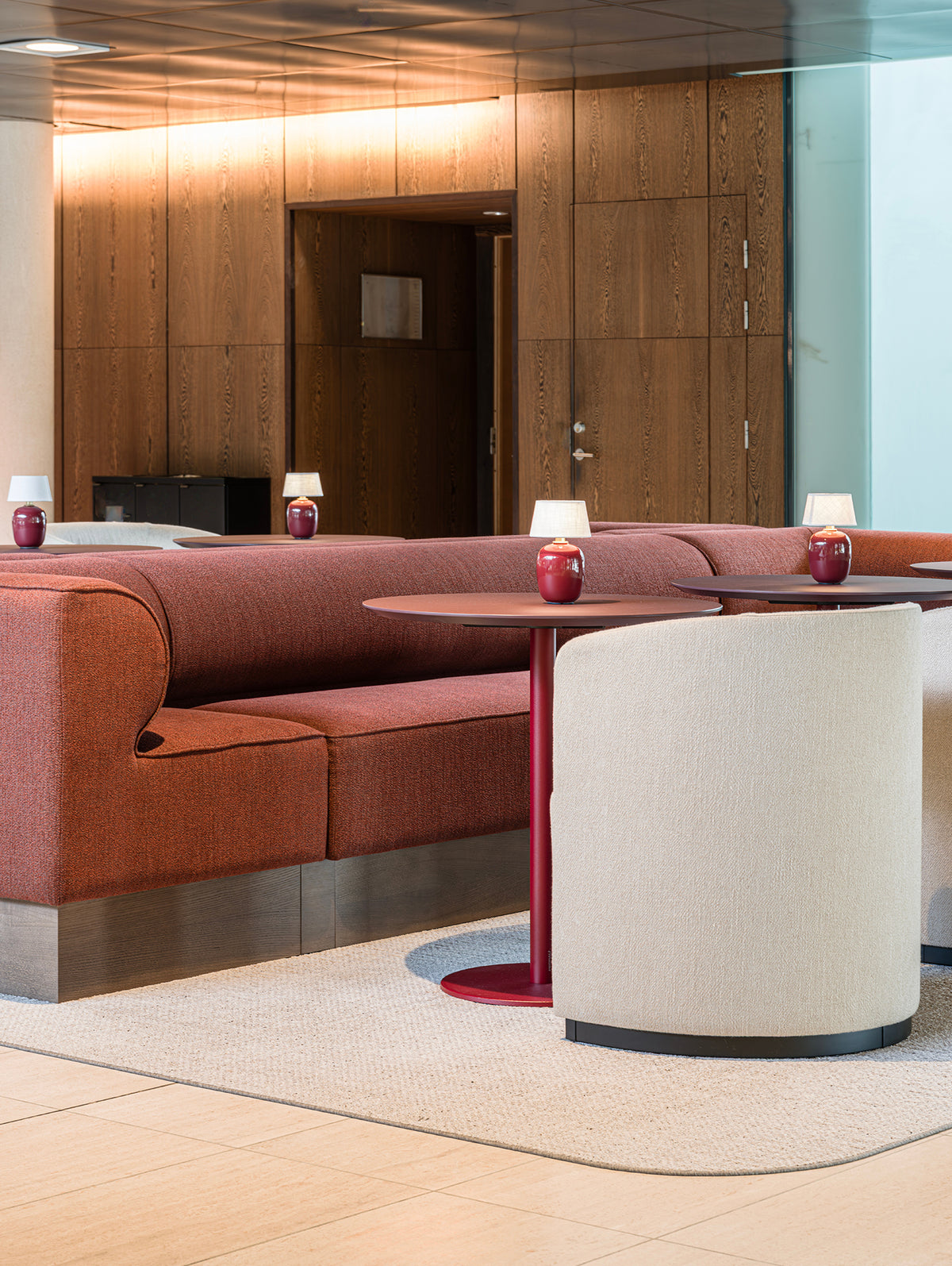 Eave Dining Sofa by Audo Copenhagen - Plateau Base