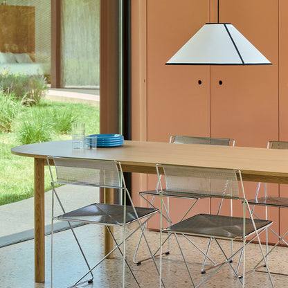 Annex Table Oblong by HAY - Oak Veneer Tabletop / Solid Oak Legs