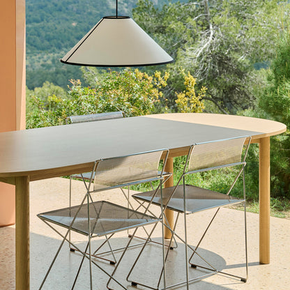 Annex Table Oblong by HAY - Oak Veneer Tabletop / Solid Oak Legs