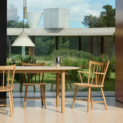 Annex Table Oblong by HAY - Oak Veneer Tabletop / Solid Oak Legs
