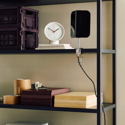 Table Clock by HAY - White