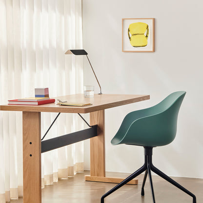 Apex Desk Clip Lamp by HAY - Iron Black