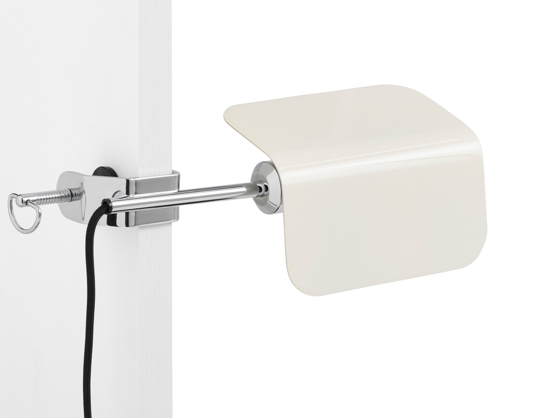 Apex Clip Lamp by HAY - Oyster White