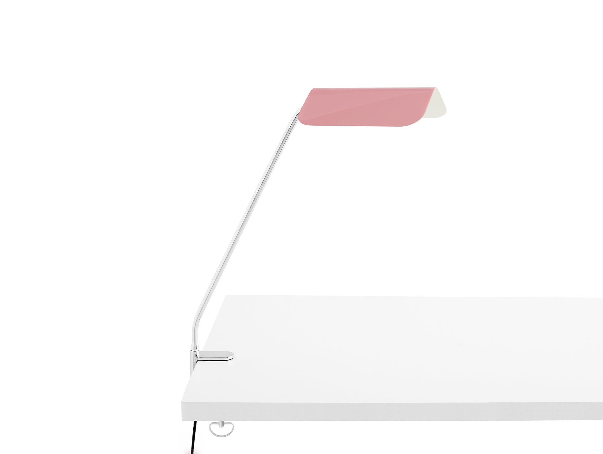 Apex Desk Clip Lamp by HAY - Luis pink