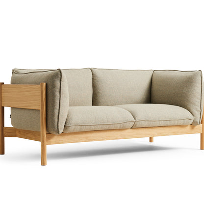 Arbour 2-Seater Sofa by HAY - Oiled Wax Oak / Vanir 113