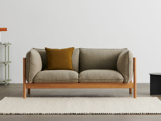 Arbour 2-Seater Sofa by HAY - Oiled Wax Oak / Vanir 113