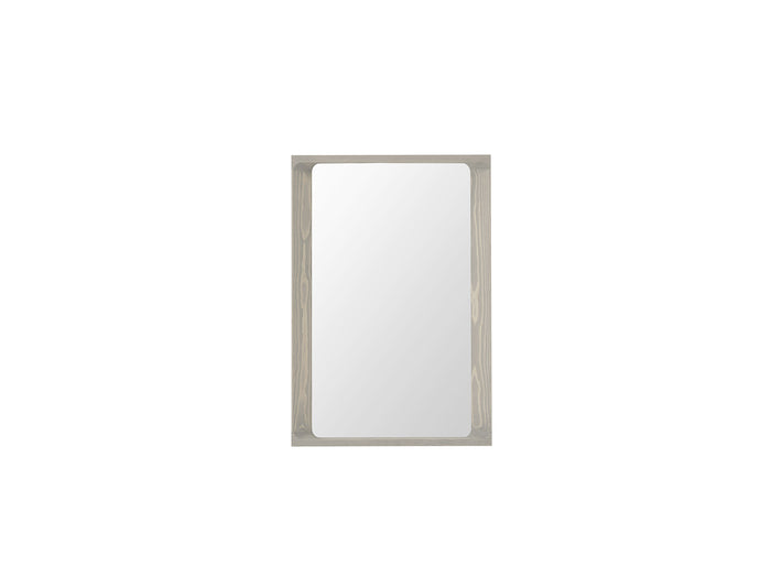 Arced Mirror by Muuto - Small / Light Grey