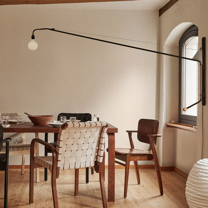 Aalto Table Rectangular by Artek - 83 / Walnut Stained Oak Veneer Top / Walnut Stained Birch Legs